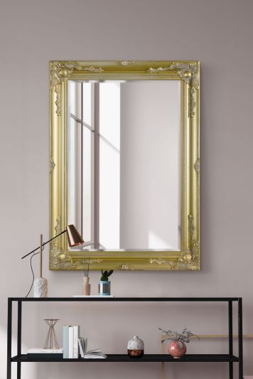 Buxton Gold Wall Mirror 108 x 78 CM