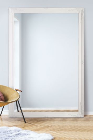 Buxton White Extra Large Leaner Mirror 200 x 140 CM
